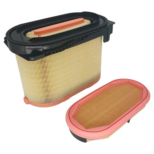 XA10805K FILTRONI Kit de Filtros de Aire Primario XA10805 + Secundario XA10806 Equipos Liebher, Manitou, Bomag, Gehl Reemplaza MANN FILTER C26270 + CF2125/1