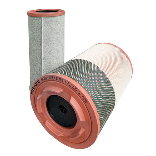XA9950K FILTRONI Kit de Filtros de Aire Primario XA9950 + Secundario XA0810 Camiones Sinotruck Reemplaza WG9725190103 + WG9725190102 MannFilter C271050 + CF1810