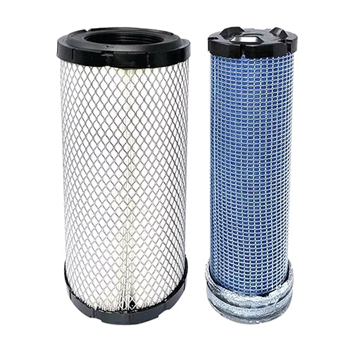 XA99742K FILTRONI Kit de Filtros de Aire Primario + Secundario Maquinaria Case Reemplaza 47931042 + 47931043 P759003+P759005 (X009742)