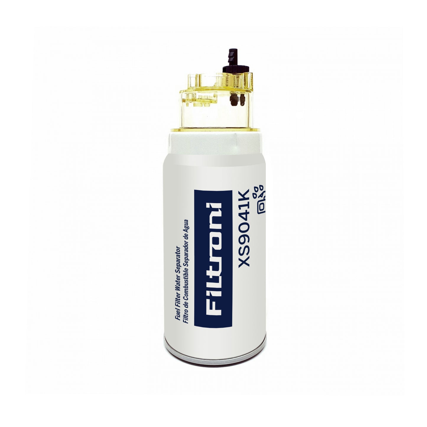 XS9041K FILTRONI Filtro Separador de Agua (Incluye Vaso/Tazon) Motores Cummins Camiones Foton Reemplaza 3694652 S3694652A2076 FS53041NN SFC5716004