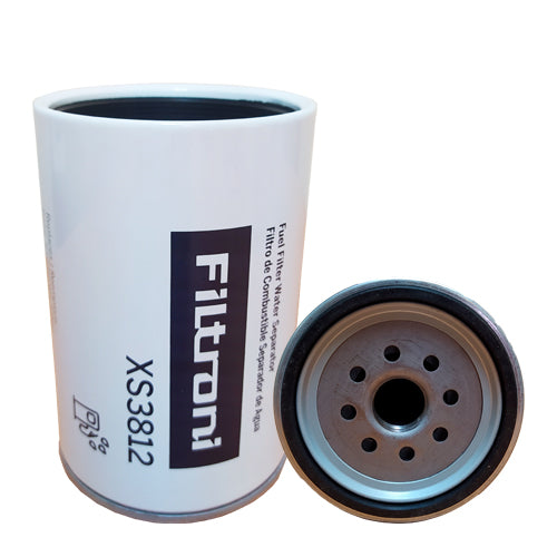 XS3812 FILTRONI Filtro Combustible Separador de Agua 30mic (Requiere Tazon) Camiones Freightliner Bussines Class Reemplaza Alliance ABP/N122-S3226P