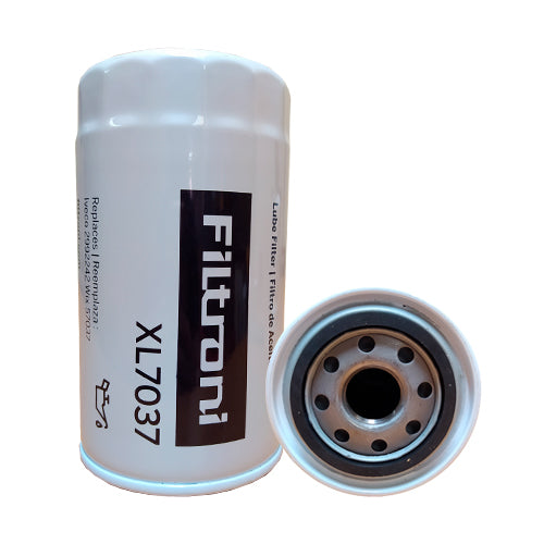 XL7037 FILTRONI Filtro de Aceite Motores Iveco Reemplaza 2992242