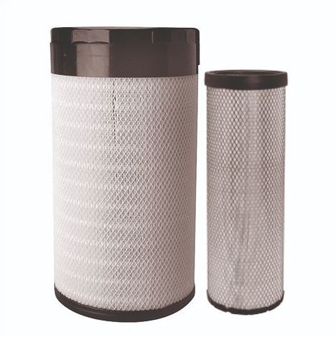 XA10668K FILTRONI Kit de Filtros de Aire Primario + Secundario JCB 333T1098 + 333T1105