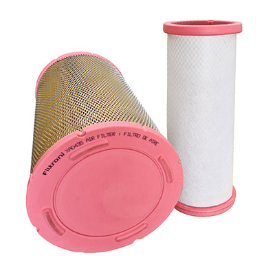 XA0435K FILTRONI Kit de Filtros de Aire Primario XA0435  + Secundario XA0436 Camiones Mercedes Benz Reemplaza A3760948204 + A3760948304