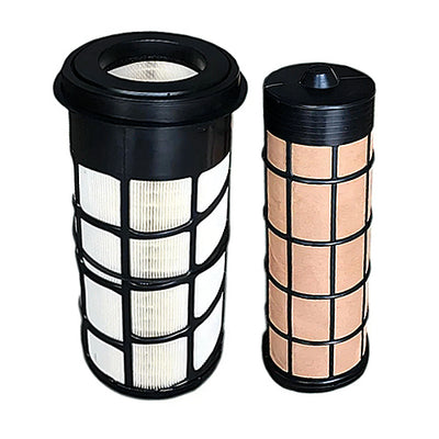 XA9190K FILTRONI Kit de Filtros de Aire Primario + Secundario John Deere AT332908 + AT332909