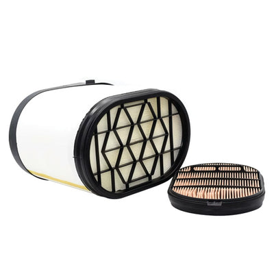 XA9677K FILTRONI Kit de Filtros de Aire Primario + Secundario Camiones Mack, Equipos Case, Volvo, Terex, Wirtgen Reemplaza P608677 + P607557