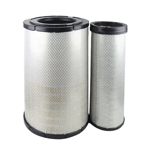 XA9770K FILTRONI Kit de Filtros de Aire Primario + Secundario Equipos Volvo, Terex, FGWilson Reemplaza Terex 15270188 + 15270189, Volvo 11033996 + 110339975