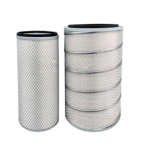 XA99101K FILTRONI Kit de Filtros de Aire Primario + Secundario Yuchai T96001109100 + T96001109101 Sinotruck K3252