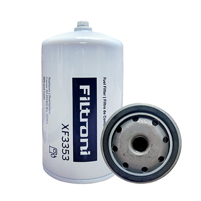 XF3353 FILTRONI Filtro de Combustible con drenaje Equipos Carrier, Case Reemplaza 3000301 A58712 P558712 FF200 BF896 33353 LFP3301F