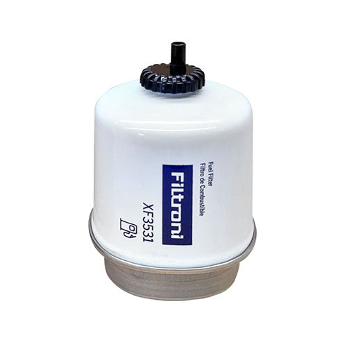 XF3531 FILTRONI Filtro de Combustible Separador de Agua con Drenaje John Deere Reemplaza RE62418 RE50455 RE58367 LFF8215 33531 BF7673D P551423