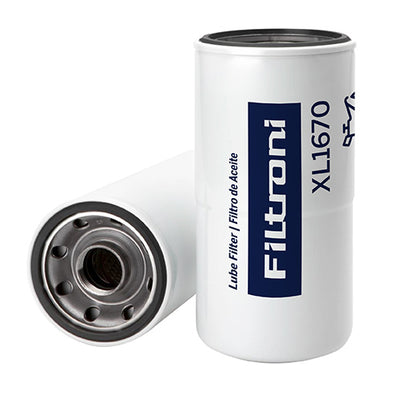 XL1670 FILTRONI Filtro de Aceite Roscado Cummins 299670, 3313287