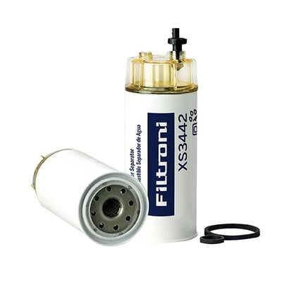 XS3442K FILTRONI Filtro Separador de Agua Kit Racor S3202 GM 15618921 + Tazon
