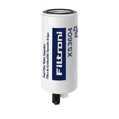XS3604 FILTRONI Filtro de Combustible Separador de Agua con drenaje y puerto sensor Motores Cummins Reemplaza 3406889 33604 BF1293SPS FS1003 P551103 33604 BF1293SPS P551103 FS1003 WK10017X SFC550910