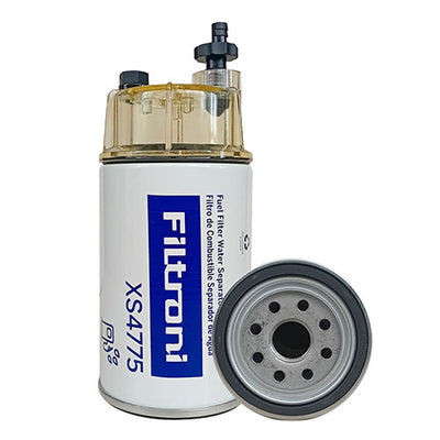 XS4775K FILTRONI Filtro Separador de Agua Roscado Volvo 20998367, 20480593, 20514654, 20541383