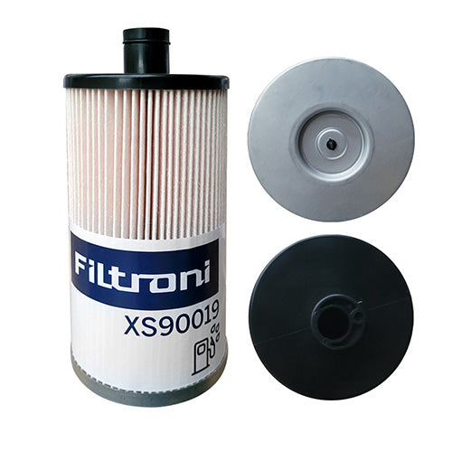 XS90019 FILTRONI Filtro Separador de Agua tipo Cartucho Equipos XCMG Reemplaza 800150422 Fleetguard Elemax FS20019