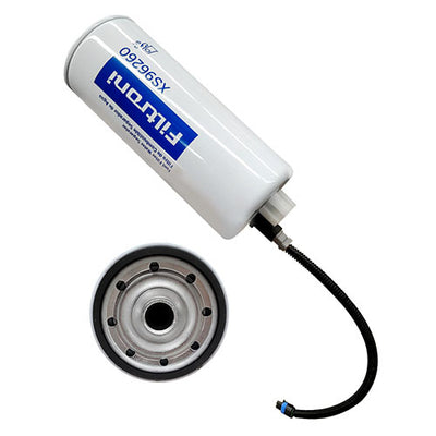 XS96260K FILTRONI Filtrode Combustible Separador de Agua con Drenaje y Sensor Incluye Cable Conector Reemplaza FS36260 SFC57210