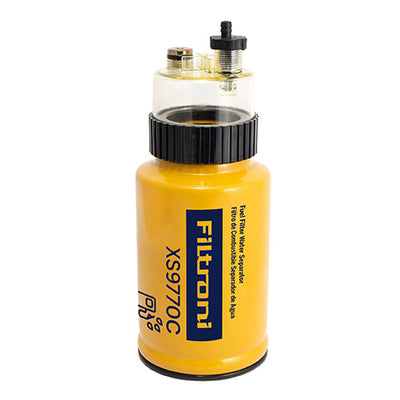 XS9770CK FILTRONI Kit Filtro Combustible Separador de Agua Incluye Vaso (Tazon) Caterpillar 1R0770 + 3435527
