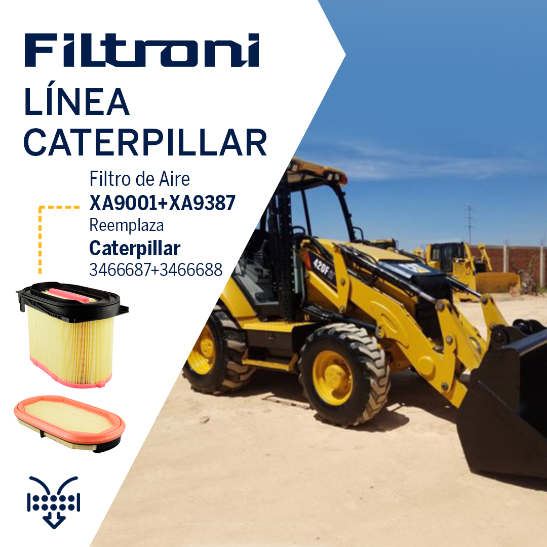 Filtro Aria Aftermarket Per Carrello Elevatore Caterpillar - Ricambio 7N9027
