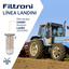 XA6683 FILTRONI Filtro de Aire Primario Tractores Landini 165 Maquinaria Agricola Case,  New Holland Reemplaza P1950555  3310355M91 1930765 Same 242491300