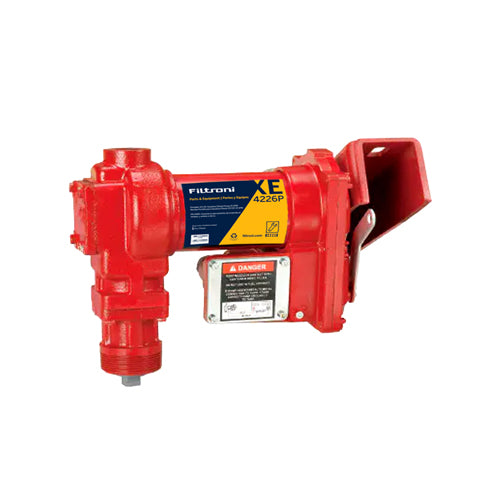 XE4226P FILTRONI Bomba para Trasiego de Gasolina/Diesel de 57 LPM (15 GPM) 12V DC