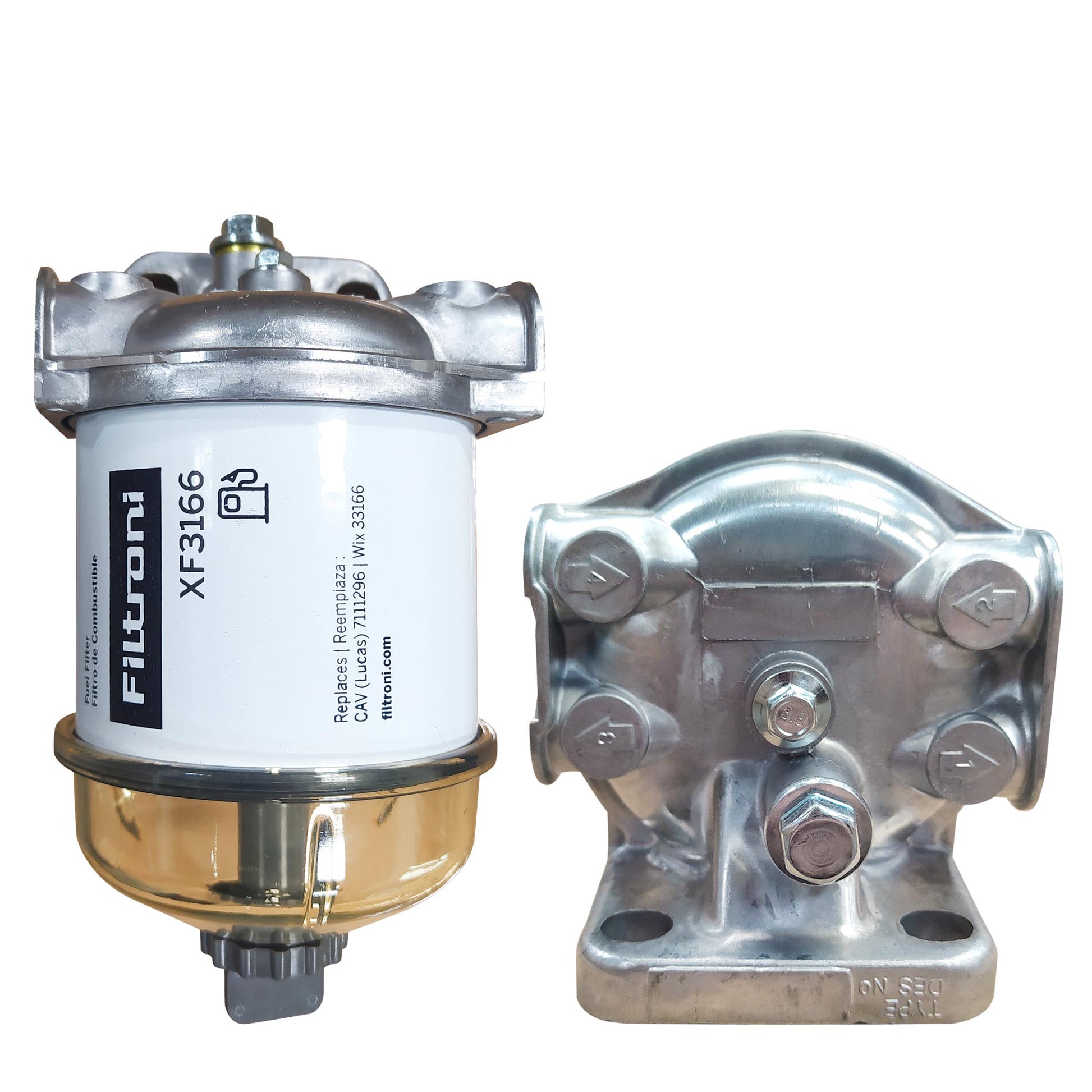 XF3684 FILTRONI Filtro Combustible Separador de Agua Fuel Manager ERT –  Filtroni